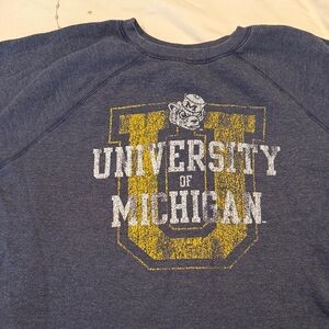 Original Retro Brand University of Michigan blue Sweatshirt